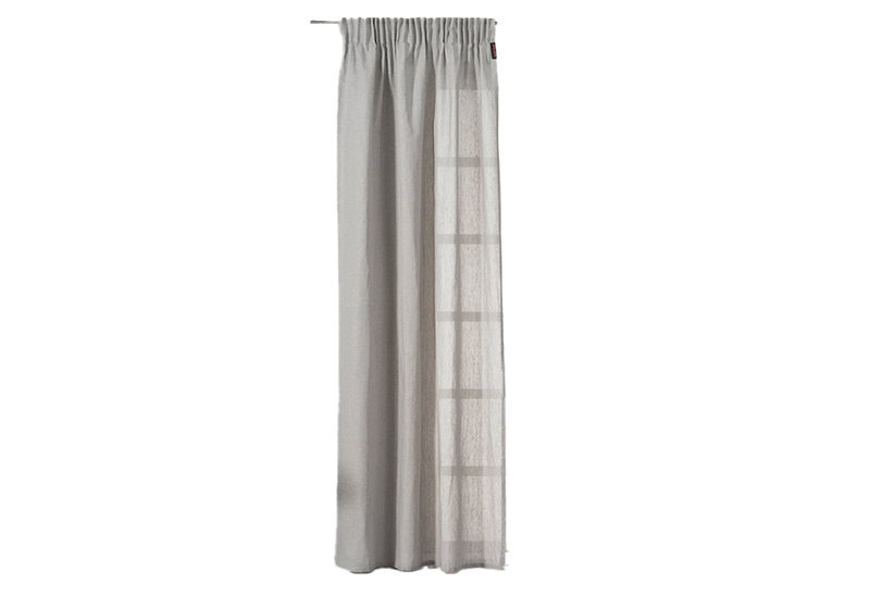 Κουρτίνα Pierre Cardin Azur 270x140cm Γκρι με Τρέσα