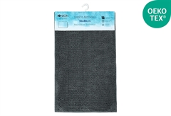 Χαλάκι Μπάνιου Ionion 80x50cm Γκρι