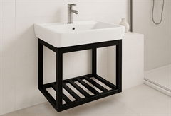 Έπιπλο Μπάνιου Gloria Nerina 40cm Μαύρο