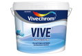 Χρώμα Πλαστικό Vivechrom Vive Emulsion Λευκό 9lt