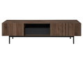Έπιπλο Τηλεόρασης Solimar Καρυδί/Μαύρο Μ180xΠ40xΥ50cm