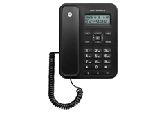 Motorola CT202 Ενσύρματο Τηλέφωνο Μαύρο