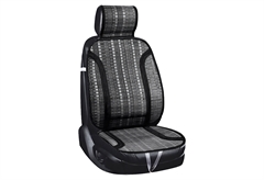 Πλατοκάθισμα Αυτοκινήτου Kaver Μαύρο Ψάθα