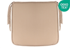 Μαξιλάρι Καρέκλας Zakartex Microfiber 38x38cm Μπεζ