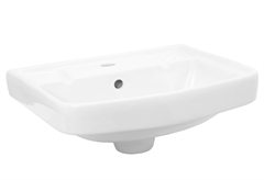 Νιπτήρας Inter Ceramic Επιτοίχιος 40x35.5cm