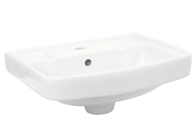 Νιπτήρας Inter Ceramic Επιτοίχιος 40x35.5cm