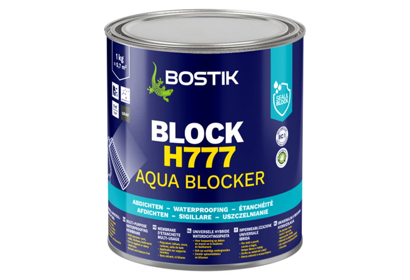 Σφραγιστικό Bostik Block H777 Aqua Blocker 1lt Γκρι