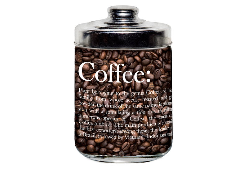 Βάζο Αποθήκευσης Marva Home Dictionary Coffee 800ml