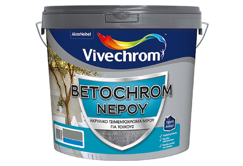 Τσιμεντόχρωμα Vivechrom Betochrom Γκρι 750ml