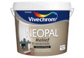 Χρώμα Πλαστικό Vivechrom Neopal Relief Λευκό 5lt