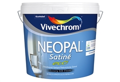 Χρώμα Πλαστικό Vivechrom Neopal Satine Eco Λευκό 1lt