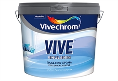 Χρώμα Πλαστικό Vivechrom Vive Emulsion Βάση P 9lt