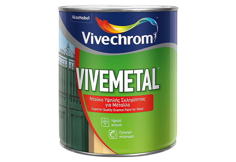 Ντουκόχρωμα Vivechrom Vivemetal Βάση TR 2.25lt