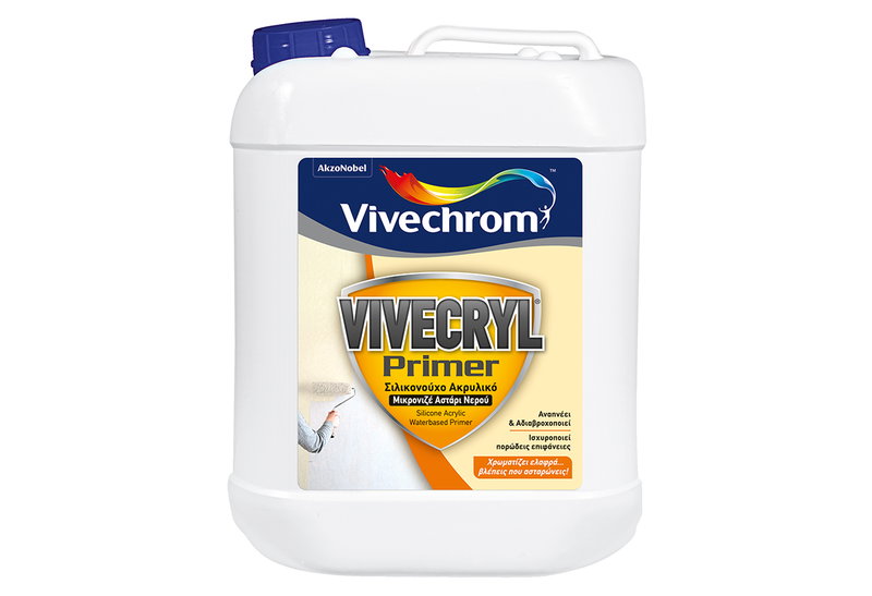 Αστάρι Εξωτερικής Χρήσης Vivechrom Vivecryl Primer 1lt