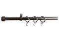 Κουρτινόβεργα Homefit York Επεκτεινόμενη Φ16/19 120/210cm Nickel