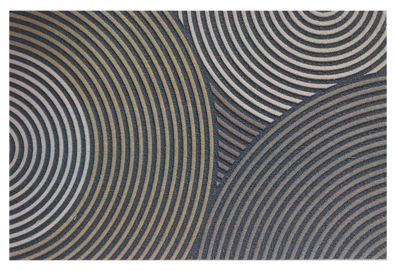 Πατάκι Εισόδου Dizas Clean Curves Circles 60x40cm
