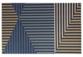 Πατάκι Εισόδου Dizas Clean Curves Triangles 60x40cm