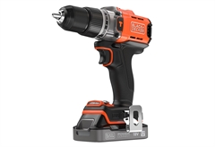 Κρουστικό Δραπανοκατσάβιδο Μπαταρίας Black&Decker 18V 2.0Ah