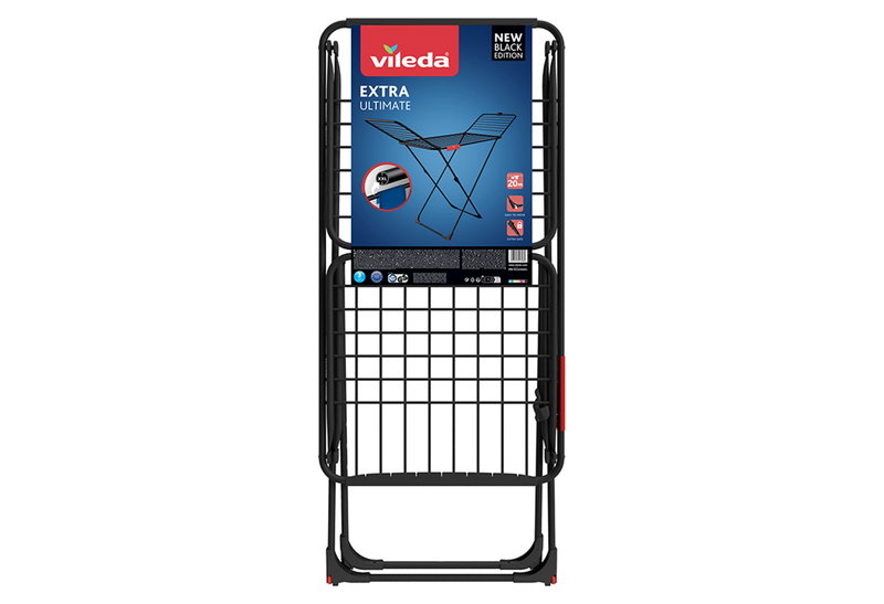 Vileda Extra Ultimate 3φυλλη Μαύρη 20m