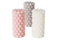 Boltze Pearls Διακοσμητικό Κερί 14cm σε Διάφορα Χρώματα