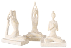 Boltze Yoga Διακοσμητική Φιγούρα 24cm σε 3 Σχέδια