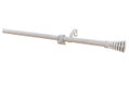 Κουρτινόβεργα Central Home Vienna Επεκτεινόμενη Φ16/19mm 120/210cm Λευκή Ματ