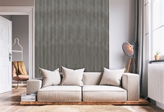 Ηχοαπορροφητικό Πάνελ Τοίχου MDF Beton Γκρι 240x57.2cm 19mm 1.374m²