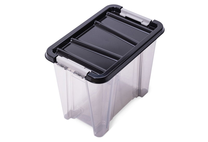 Κουτί Αποθήκευσης Πλαστικό Dea Home Jolly M77xΠ39xY47cm 100lt Γκρι με 4 Ρόδες