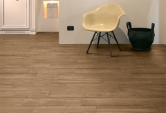 Πλακάκι Δαπέδου Κεραμικό Frassino Brown 15x60cm Καφέ