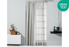 Κουρτίνα Easy Home Marimba 300x270cm Γκρι με Τρέσα