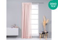 Κουρτίνα Easy Home Timpani 270x140cm Ροζ με Τρέσα