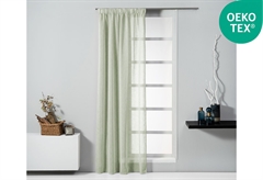 Κουρτίνα Easy Home Harmonica 270x140cm Πράσινη με Τρέσα