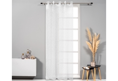 Κουρτίνα Easy Home Harmonica 300x260cm Λευκή με Τρουκς