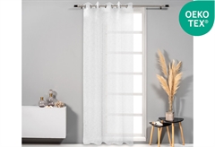 Κουρτίνα Easy Home Harmonica 300x260cm Λευκή με Τρουκς