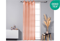 Κουρτίνα Easy Home Piano 260x140cm Σομόν με Τρουκς