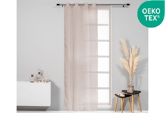 Κουρτίνα Easy Home Horn 260x140cm Εκρού με Τρουκς