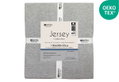 Σεντόνι Μονό Ionion Jersey Light Grey με Λάστιχο Μ200xΠ100xΥ35cm