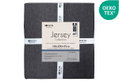 Σεντόνι Διπλό Ionion Jersey Charcoal με Λάστιχο Μ200xΠ160xΥ35cm