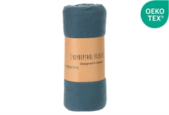 Κουβέρτα Fleece Μονή Zakartex 180x120cm Πετρόλ