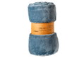 Κουβέρτα Flannel Μονή Zakartex Blue Raf 220x150cm