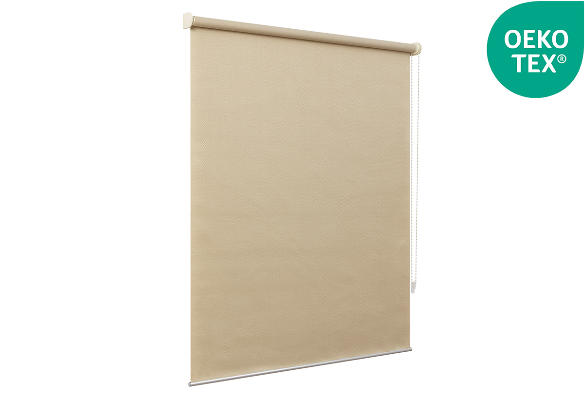 Ρολό Σκίασης Υφασμάτινο Central Home London 230x80cm Μπεζ/Χρυσό