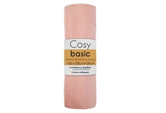Σεντόνι Μονό Ionion Cosy Basic Pink με Λάστιχο 200x100cm
