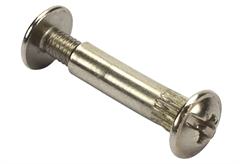 Βίδα Σύνδεσης & Κάλυκας Φ20x4-16mm Νίκελ 10 Τεμάχια