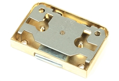 Κλειδαριά με Γλώσσα 20x4x10mm Ορειχάλκινη