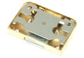 Κλειδαριά με Γλώσσα 20x4x10mm Ορειχάλκινη
