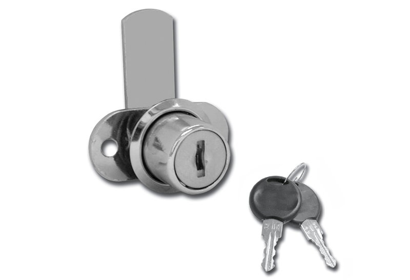Κλειδαρία Ασφαλείας Περιστροφική 180° 16.5x20mm Νίκελ