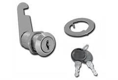 Κλειδαρία Ασφαλείας Περιστροφική 180° 19x25mm Νίκελ