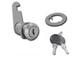 Κλειδαρία Ασφαλείας Περιστροφική 180° 19x25mm Νίκελ