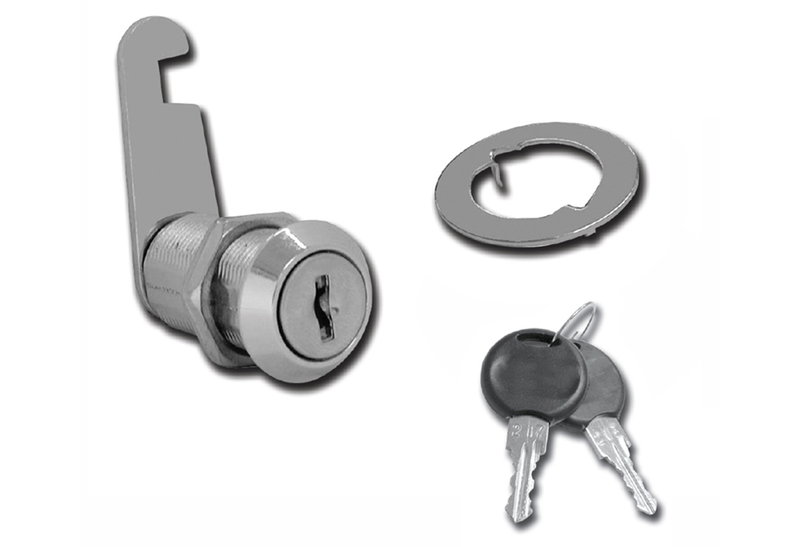 Κλειδαρία Ασφαλείας Περιστροφική 180° 19x25mm Νίκελ