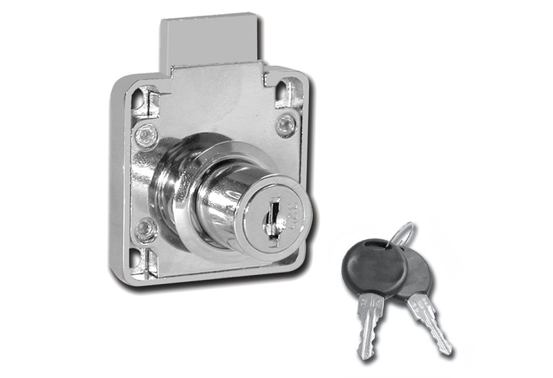 Κλειδαριά για Συρτάρι 16.5x22mm Νίκελ